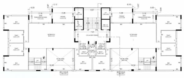 Wing A Cluster Plan urbana-gardens Wing A Cluster Plan