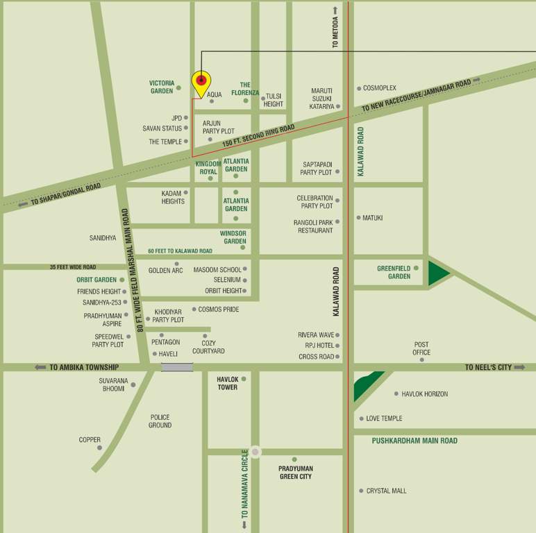  urbana gardens Location Plan