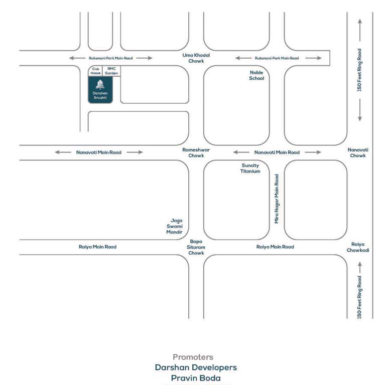  srushti Location Plan