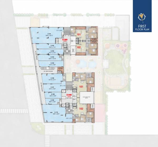  the-overa Block A Cluster Plan