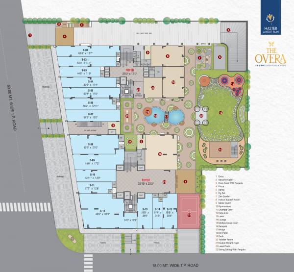 the-overa Block A Cluster Plan