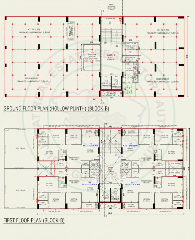  citypark Tower B Cluster Plan