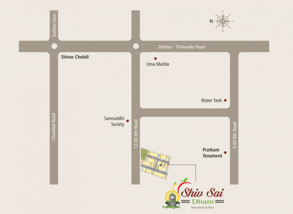  shiv-sai-dham Location Plan