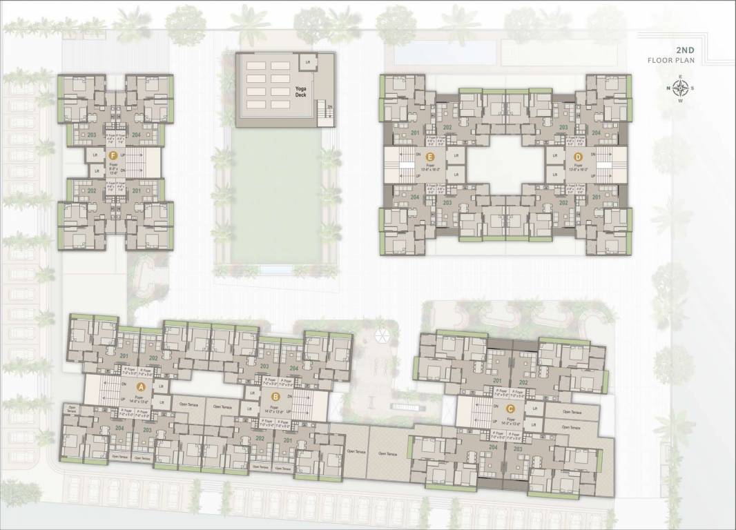  suryansh skyline Tower A Cluster Plan for 2nd Floor