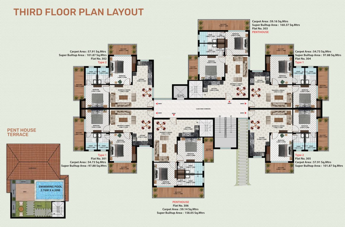  casa margarida Cluster Plan