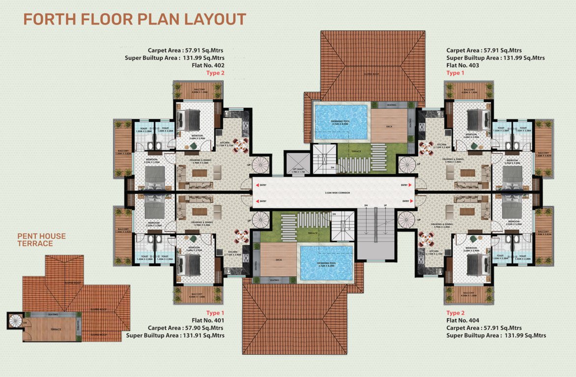  casa margarida Cluster Plan
