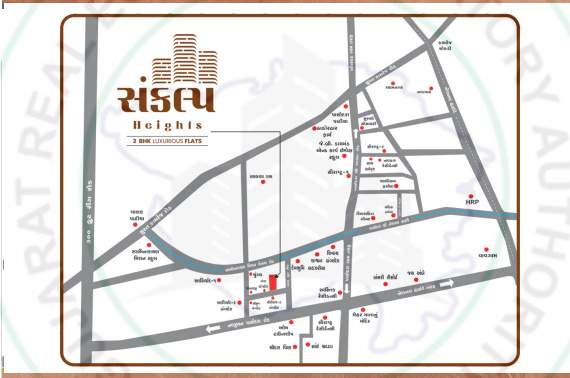  sankalp heights Location Plan