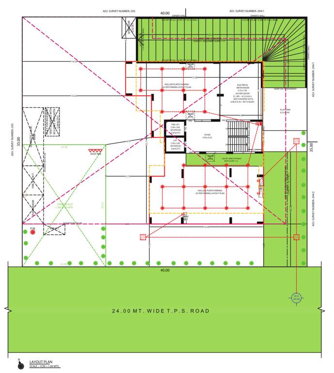  arjun arena Tower A Cluster Plan