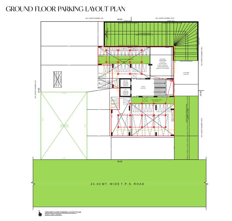  arjun arena Tower A Cluster Plan