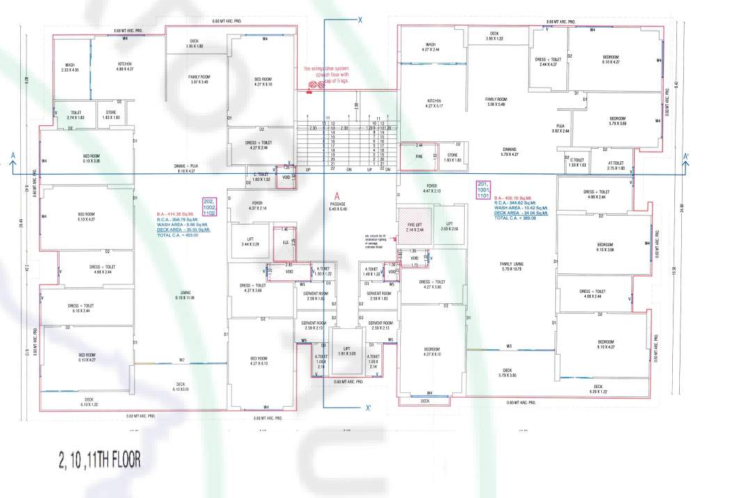  paloma pride A Cluster Plan from 2nd to 11th Floor
