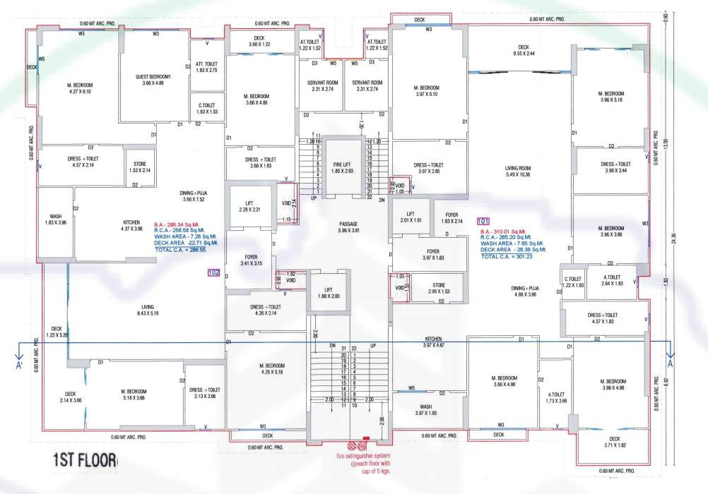  paloma pride C Cluster Plan for 1st Floor