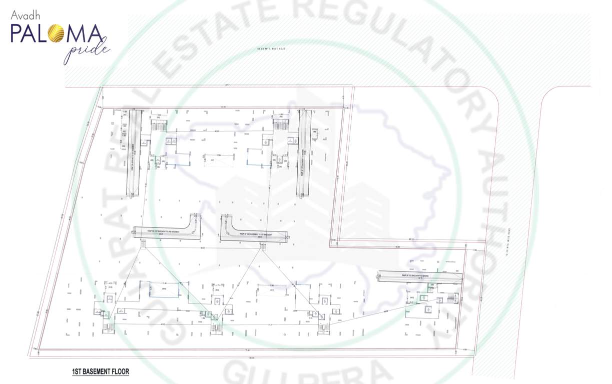  paloma pride C Cluster Plan for basment Floor Plan