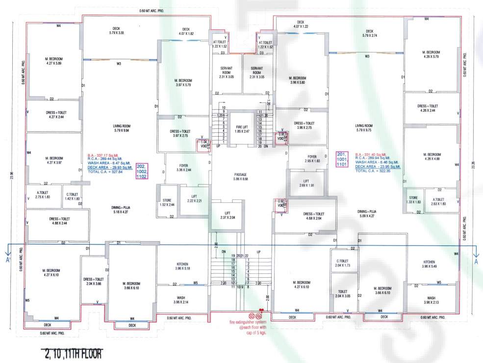  paloma pride D Cluster Plan for 1st Floor