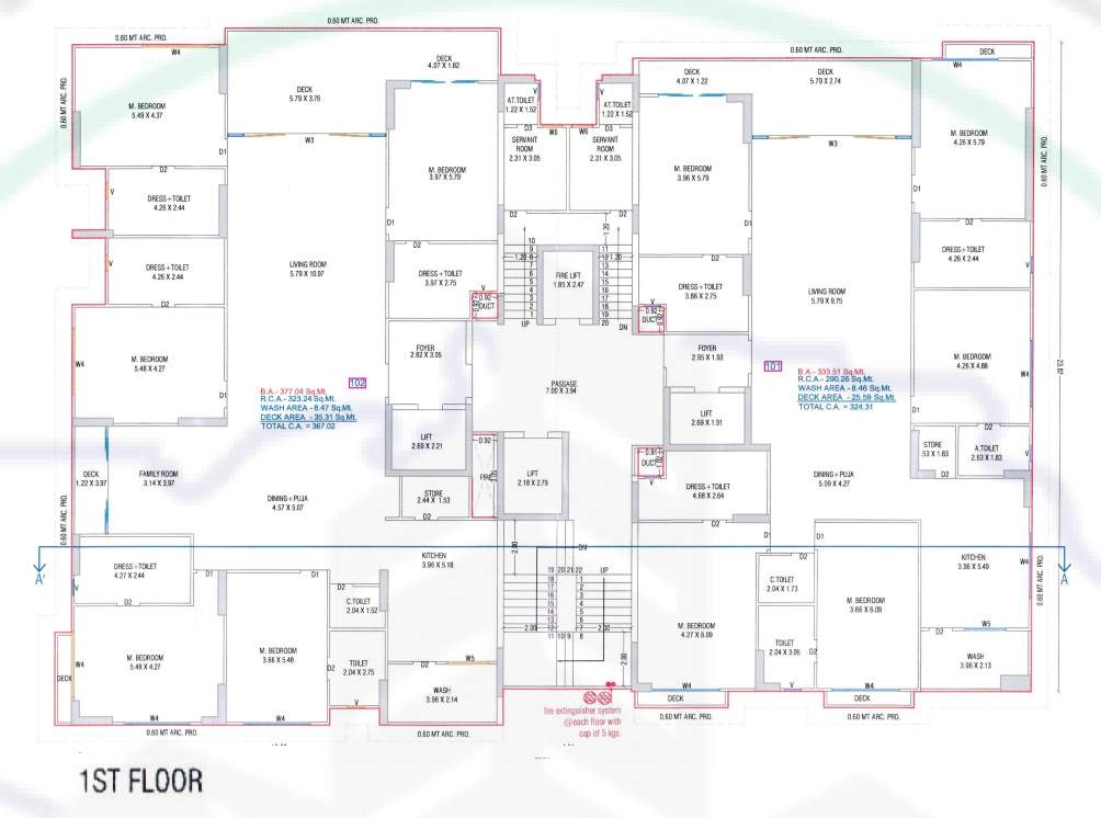  paloma pride F Cluster Plan for 1st Floor