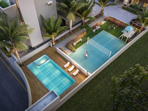  orchid Badminton Court