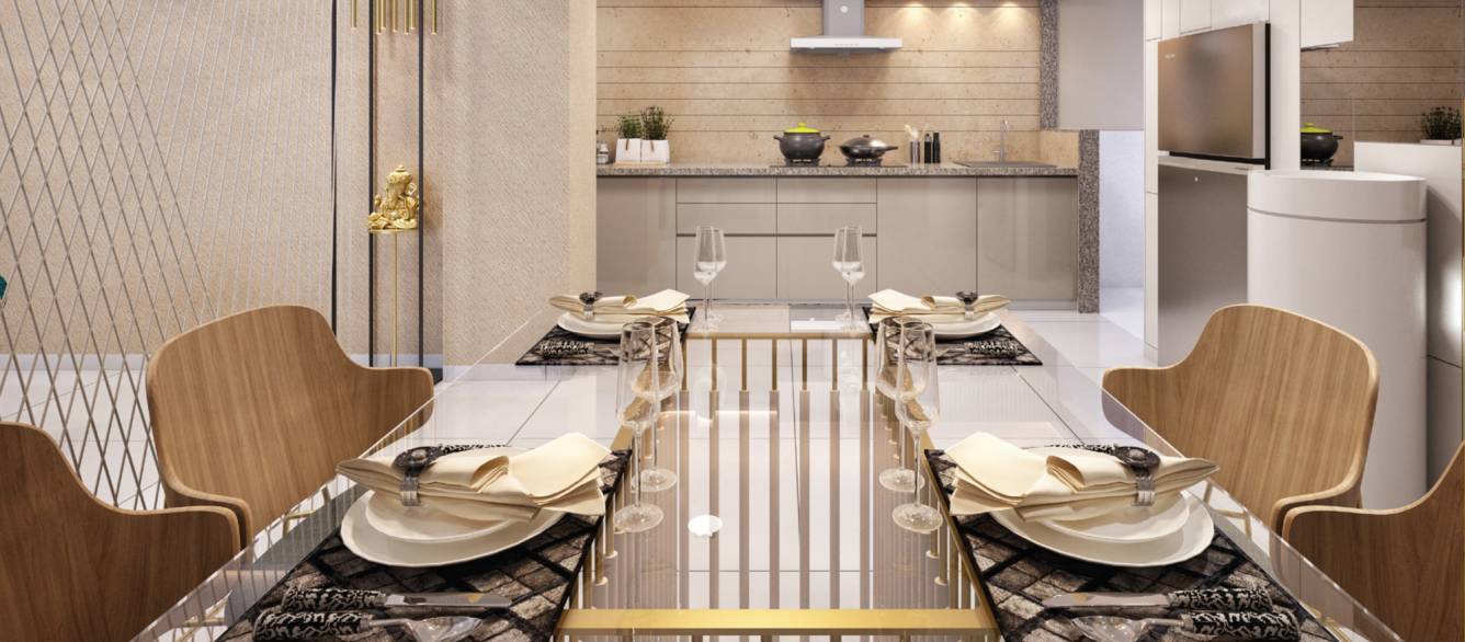 akshar anant Dining Area