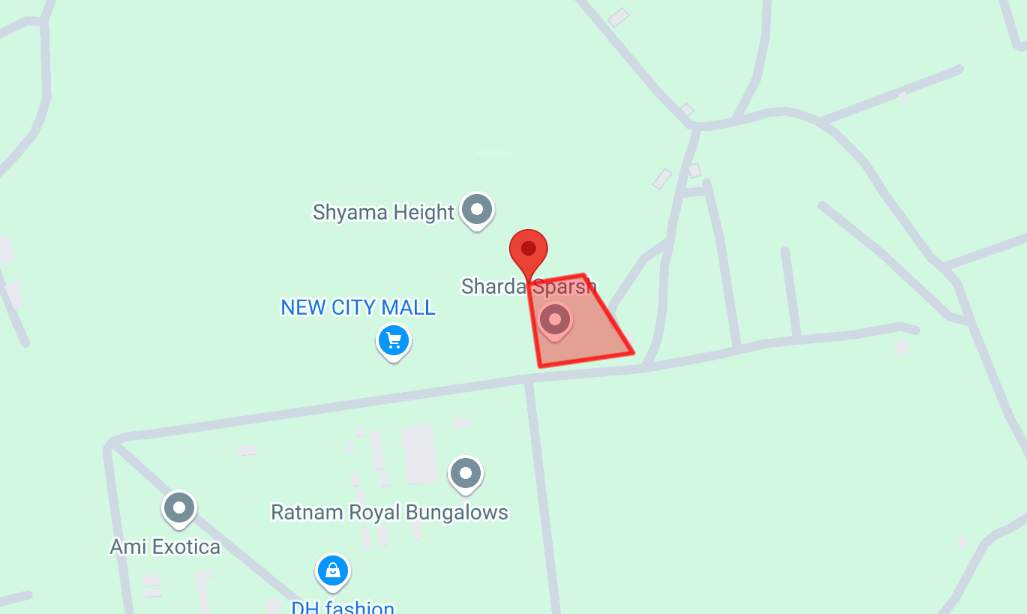  sharda sparsh Location Plan