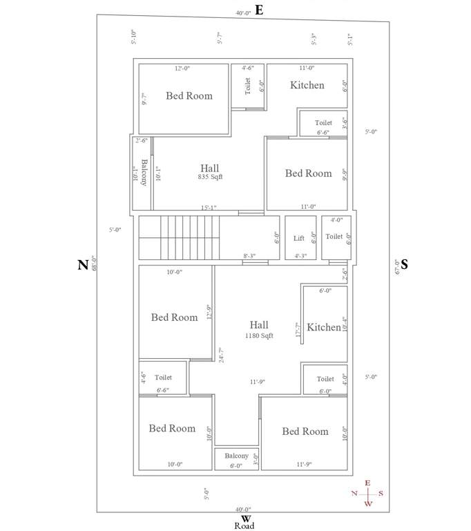  golden tower Golden Tower Cluster Plan from 1st to 2nd Floor