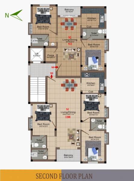  sri-sai-ram-flat Sri Sai Ram Flat Cluster Plan