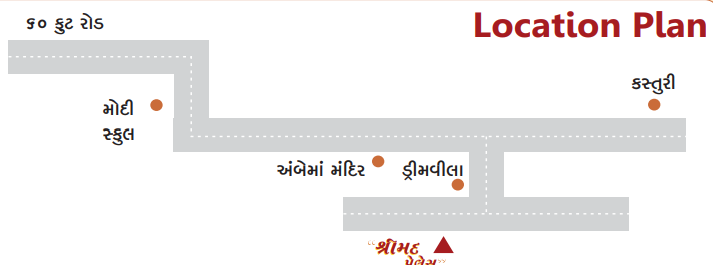  shreemad palace Location Plan