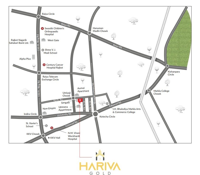  hariva gold Location Plan