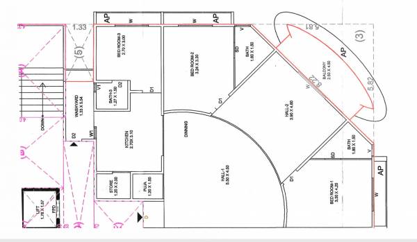  sky-farm Block A Cluster Plan