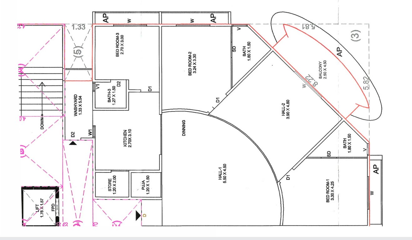  sky farm Block A Cluster Plan