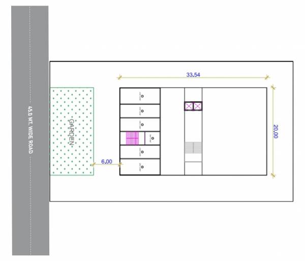  sky-farm Block A Cluster Plan for ground Floor
