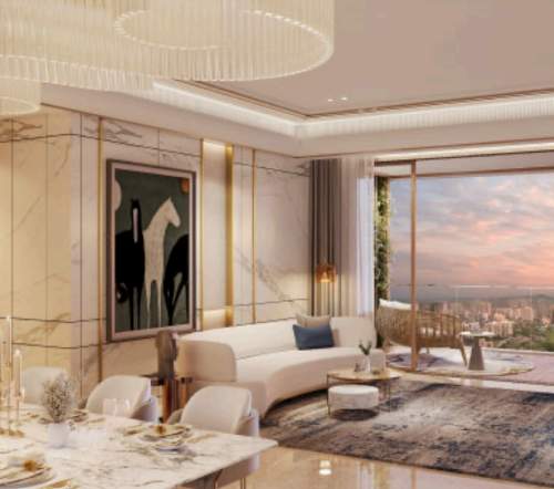 wakad new launch Living Area