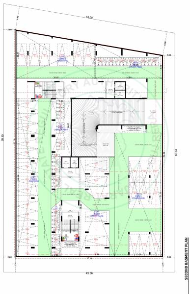  imperia-pearl Block A & B Cluster Plan for 2nd Basement