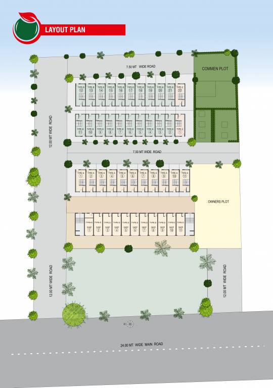  maa bless Layout Plan