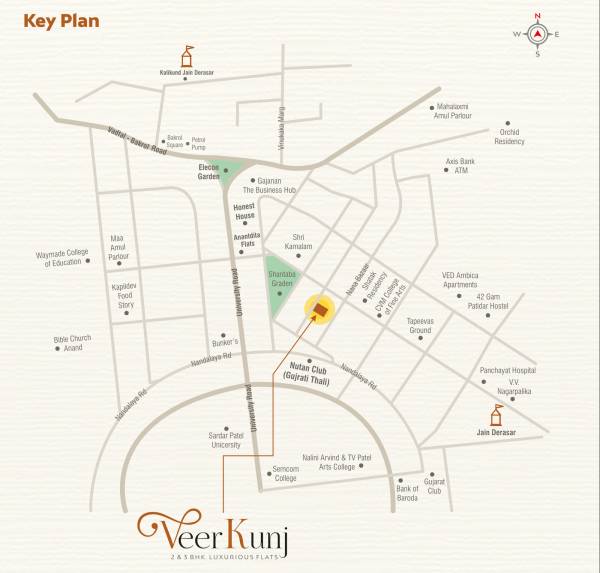  veerkunj Location Plan