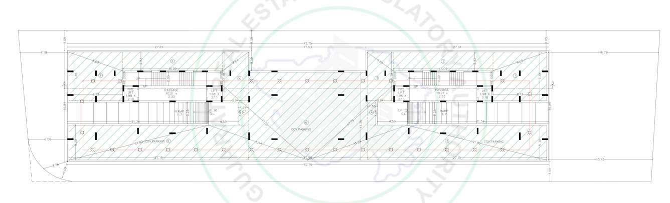  west  Tower A Cluster Plan