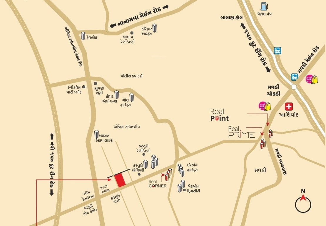  real residency Location Plan