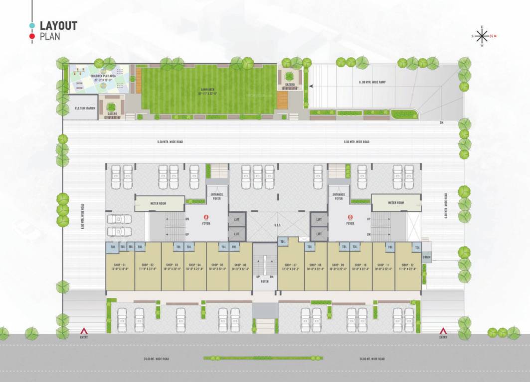  pushpam elegance Layout Plan