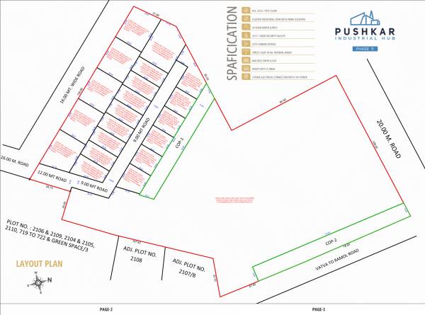  pushkar-industrial-hub-phase-5 Layout Plan