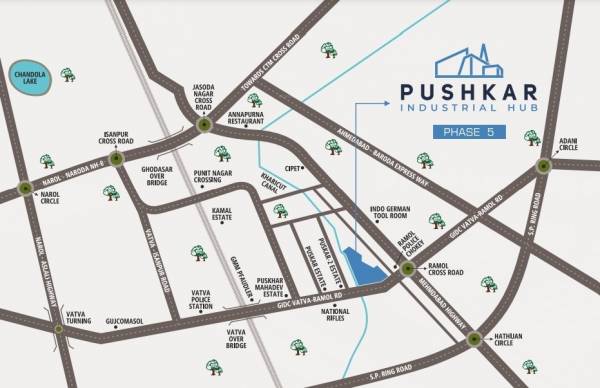  pushkar-industrial-hub-phase-5 Location Plan
