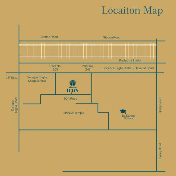  icon Location Plan