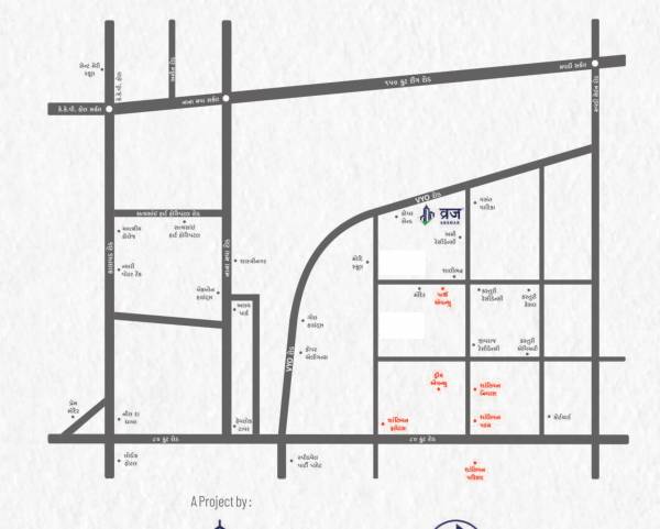 Location Plan vraj-akshar Location Plan