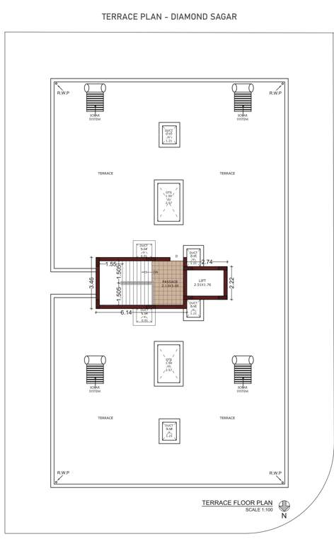  diamond sneh sagar Diamond Sagar Cluster Plan
