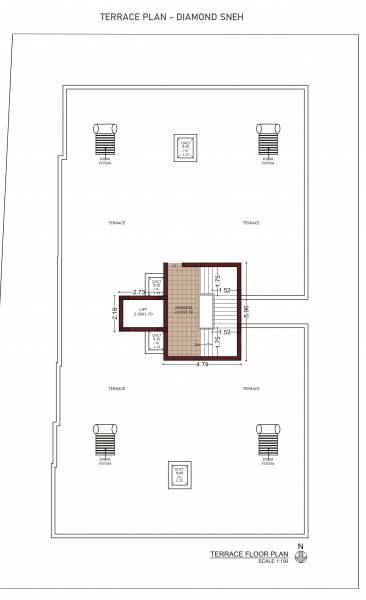  diamond-sneh-sagar Diamond Sneh Cluster Plan