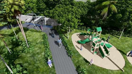 cornerstone projects phase 5 Children's play area