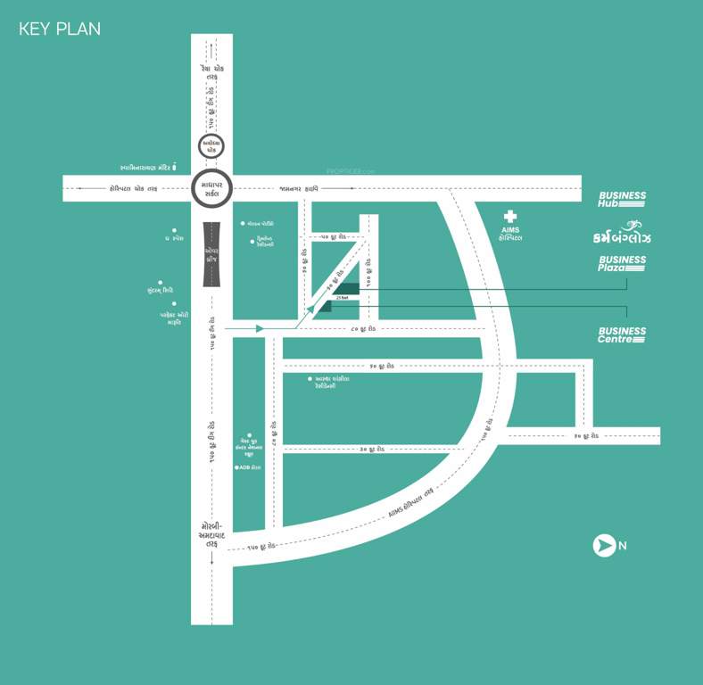  karm bungalows Location Plan