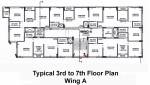  pramukh-darshan-3 Wing A Cluster Plan from 3rd to 7th Floor