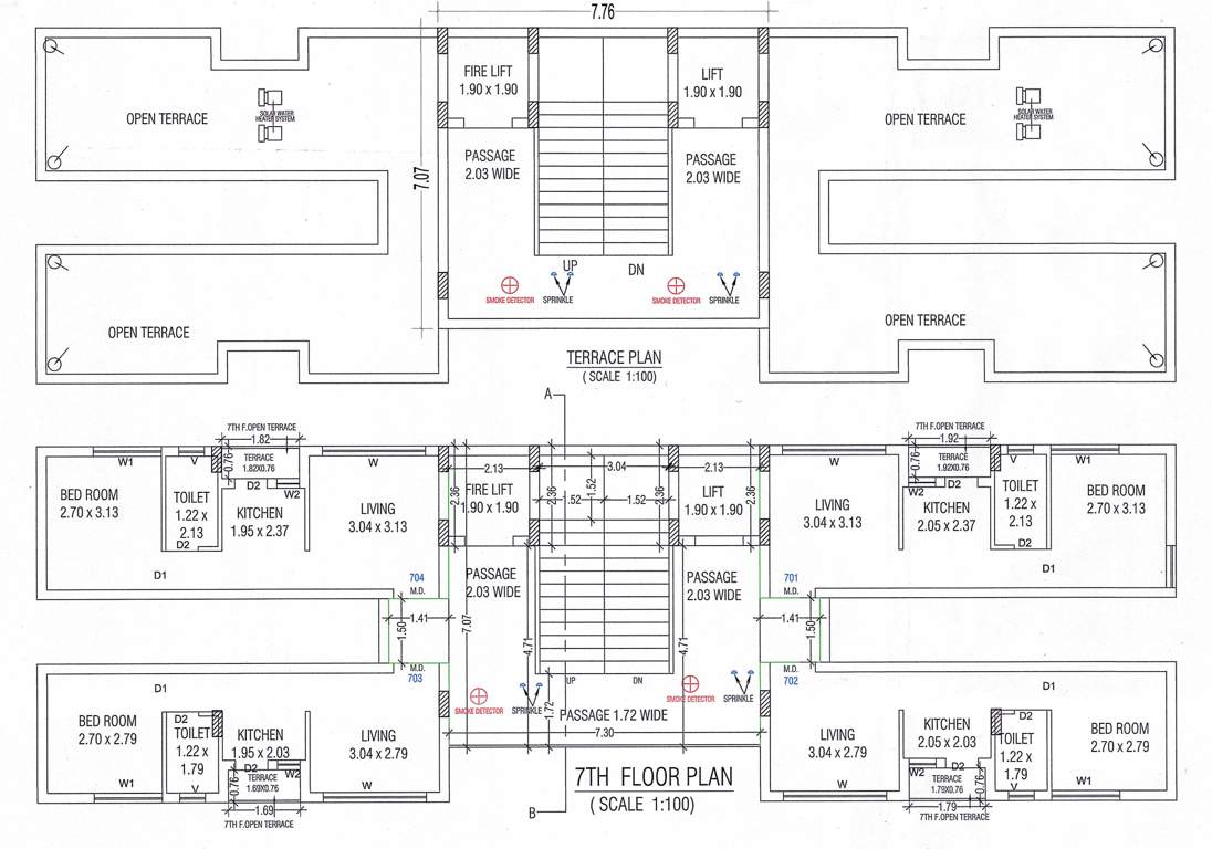  hari darshan Tower A Cluster Plan