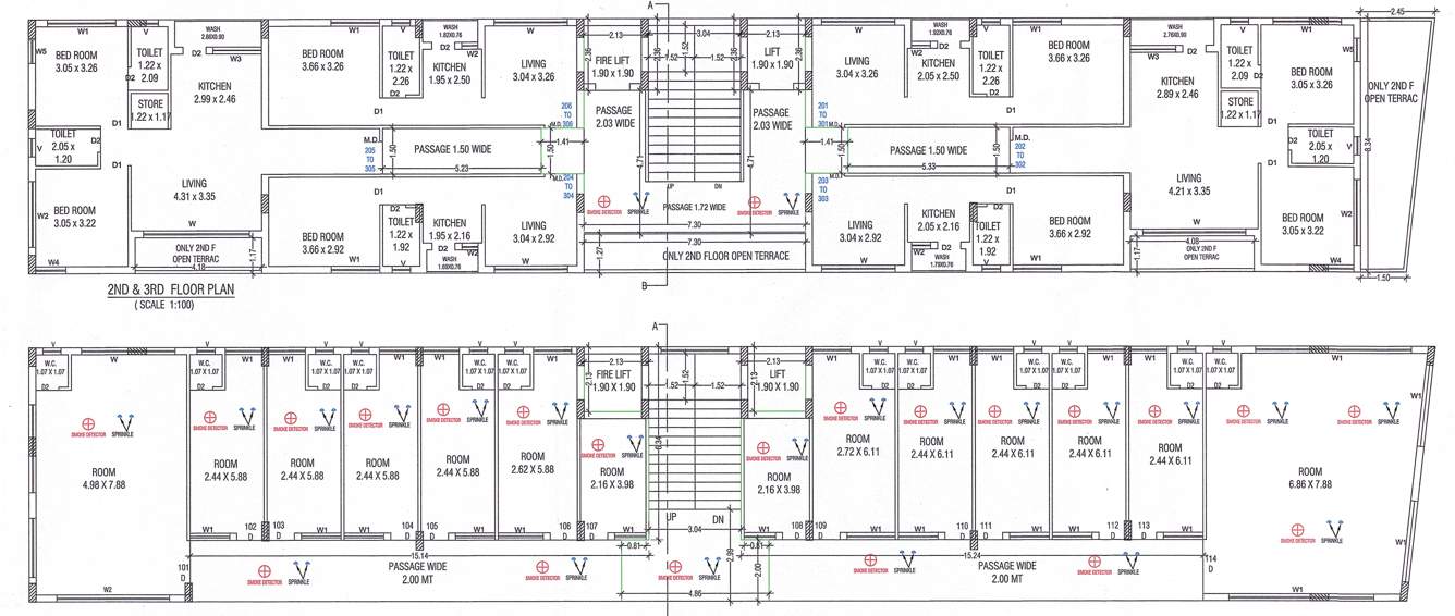  hari darshan Tower A Cluster Plan