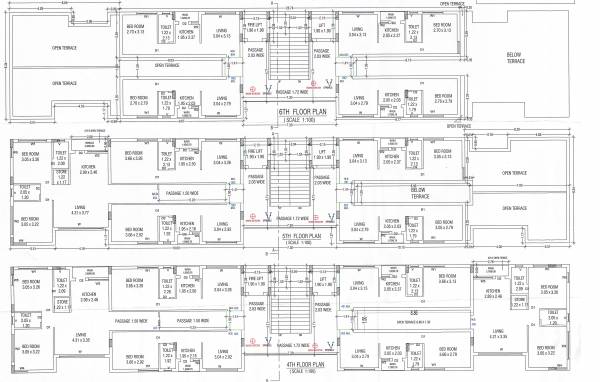 Tower A Cluster Plan hari-darshan Tower A Cluster Plan