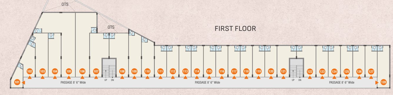  altosa impera Tower C Cluster Plan for 1st Floor
