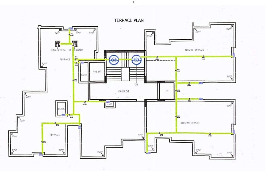  radhe heights Layout Plan