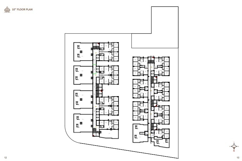 sapphire heights Layout Plan